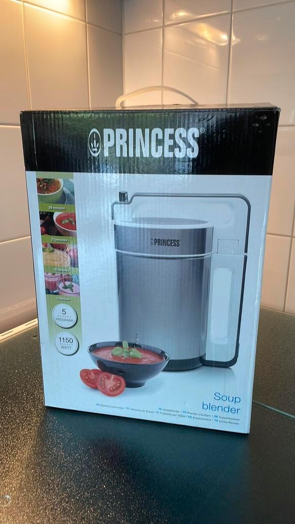 Princess 212042 Soepblender, Witgoed en Apparatuur, Keukenmixers, Nieuw, 3 snelheden of meer, Ophalen