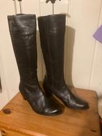 Aparte zwarte zacht leren hoge laarzen van Verhulst, maat 40, Kleding | Dames, Schoenen, Hoge laarzen, Verzenden, Zwart, Verhulst