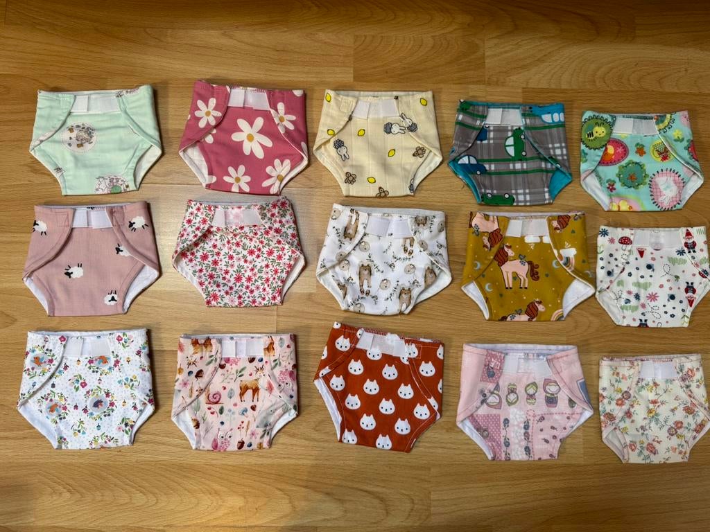 Echte luiertjes voor de babypop pop luiertje nieuw, Ophalen of Verzenden, Nieuw, Babypop