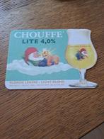 La Chouffe bier viltje Lite, Verzamelen, Biermerken, Ophalen of Verzenden, Zo goed als nieuw, Viltje(s), Overige merken