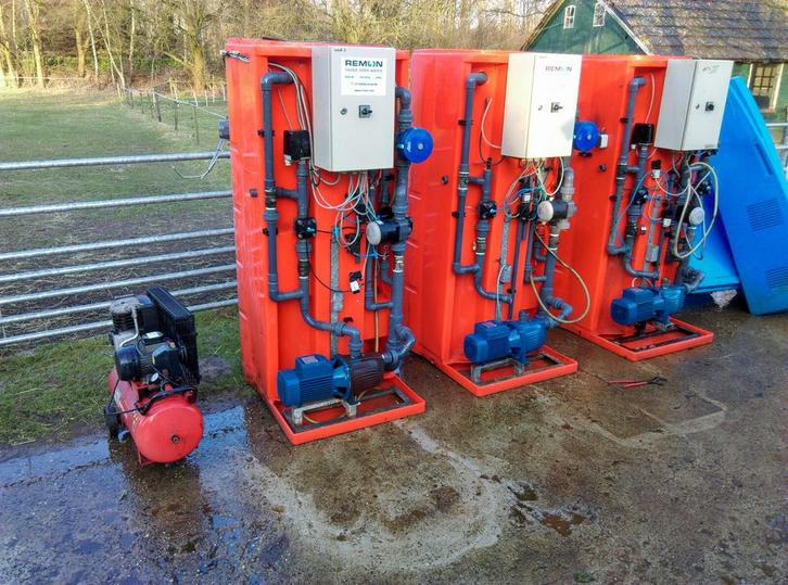 Remon ontijzeringsinstallatie beregening 15m³/uur, Tuin en Terras, Waterpompen, Gebruikt, Elektrisch, Beregeningspomp, Ophalen of Verzenden