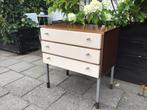 Vintage laden kastje, Huis en Inrichting, Kasten | Ladekasten, Zo goed als nieuw, 3 of 4 laden, Minder dan 100 cm, 25 tot 50 cm