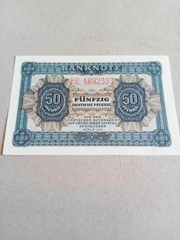 Duitse 50 Pfennig Bankbiljet - 1948 UNC beschikbaar voor biedingen