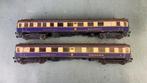 Liliput ho 2 stuks Rheingold rijtuigen. Uit de 820 serie DRG, Hobby en Vrije tijd, Gelijkstroom, Wagon, Ophalen of Verzenden, Zo goed als nieuw