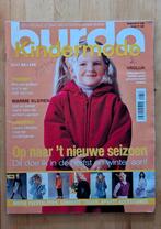 Burda kindermode nr E666 2002 hoodies, jassen, broeken, Hobby en Vrije tijd, Kledingpatronen, Ophalen of Verzenden, Gebruikt, Kind