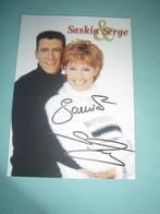 kaart saskia en serge met handtekening, Ophalen of Verzenden, Foto of Kaart