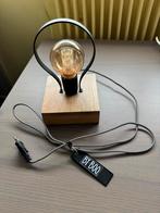 Stijlvolle By Boo Tafellamp, Huis en Inrichting, Lampen | Vloerlampen, Ophalen, Zo goed als nieuw, Hout, Minder dan 100 cm