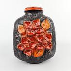 West-Duitse Fat Lava vaas door Carstens Tonnieshof 7764-25, Antiek en Kunst, Antiek | Vazen, Ophalen