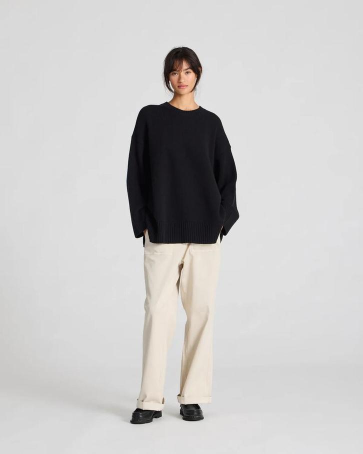 Gai+Lisva trui zwart model Vita M 100% lana wol NP 200,00 €, Kleding | Dames, Truien en Vesten, Nieuw, Maat 38/40 (M), Zwart, Ophalen of Verzenden