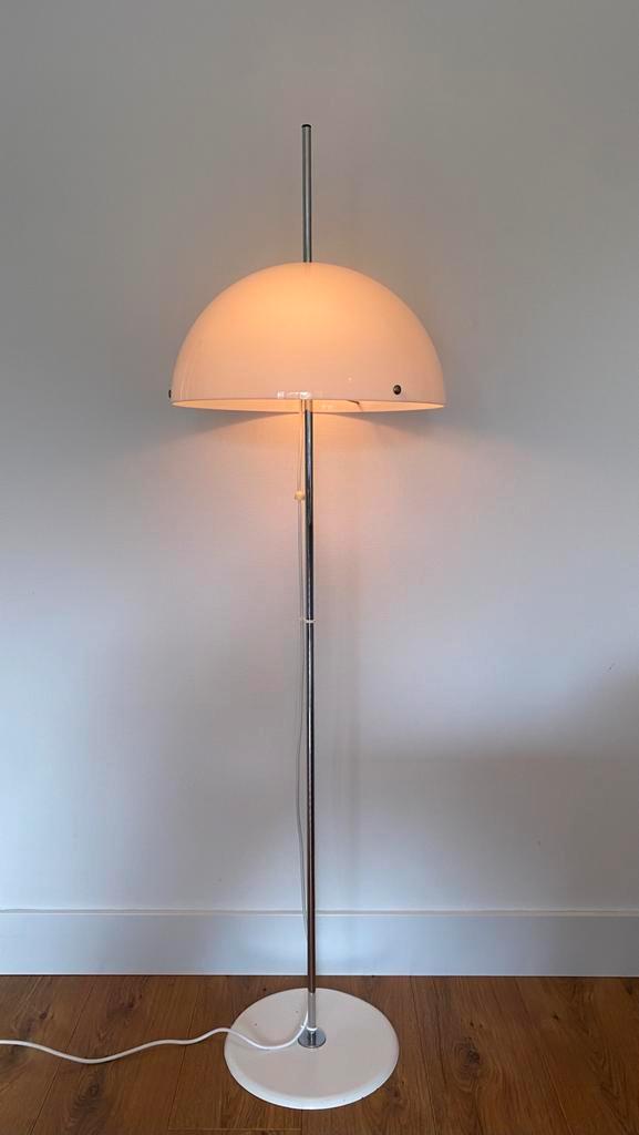 Vintage Fagerhults vloerlamp 70’s, Huis en Inrichting, Lampen | Vloerlampen, Zo goed als nieuw, Kunststof, Metaal, Ophalen