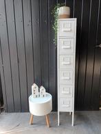 Toffe lockerkast Sprutt ikea wit 6 lades kast metaal ladekas, Ophalen, 5 laden of meer, 50 tot 100 cm, Zo goed als nieuw