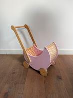 Houten poppenwagen loopwagen kinderwagen Hema, Kinderen en Baby's, Ophalen of Verzenden, Zo goed als nieuw, Babypop