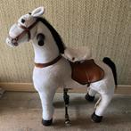 Rijpaard speelpaard speelgoed paard wit in nieuwstaat, Ophalen, Zo goed als nieuw