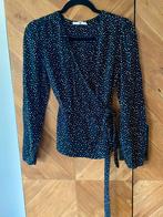 Prachtige Wikkel blouse van America Today. Maat XS, Zwart, Ophalen of Verzenden, Zo goed als nieuw, Maat 34 (XS) of kleiner