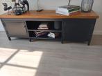 TV meubel industrieel, Ophalen, 150 tot 200 cm, Zo goed als nieuw, Minder dan 100 cm