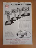 Folder Pottiez IBP electrische slijpmachines, Boeken, Ophalen of Verzenden, Gelezen, Tractor en Landbouw