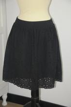 Mooie zwarte rok met broderie van Lilie Rose, S, ZGAN!!, Kleding | Dames, Zwart, Ophalen of Verzenden, Zo goed als nieuw, Maat 36 (S)