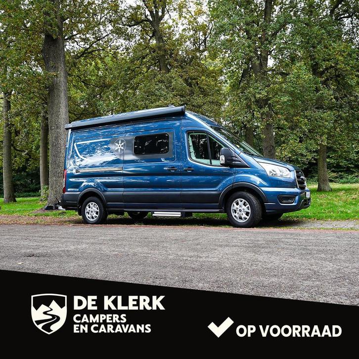 Karmann Dexter 570 End of Season Deals (bj 2024), Caravans en Kamperen, Campers, Bedrijf, tot en met 2, Buscamper of Camperbus