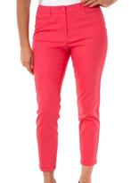 Roze-rode zalmkleurige broek, chino, Gardeur, Denise, mt. 38, Maat 38/40 (M), Ophalen of Verzenden, Zo goed als nieuw, Roze