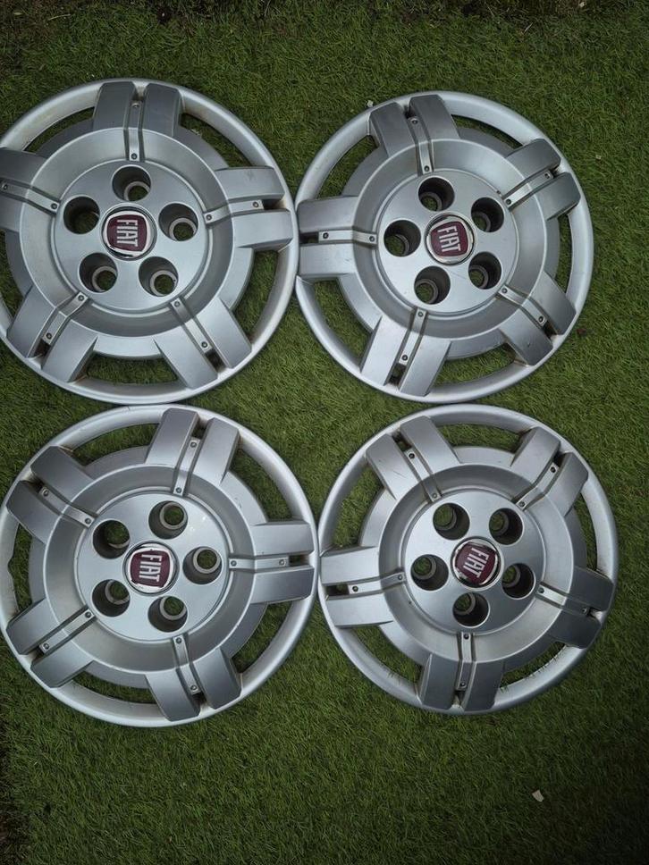Fiat Ducato wieldoppen 16 inch - Set van 4 camper bestelbus, Auto diversen, Wieldoppen, Ophalen of Verzenden