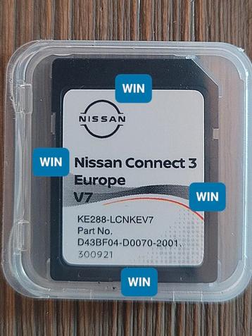Nissan Connect 3 V7 2022/2023 navi update GRATIS VERZENDING  beschikbaar voor biedingen