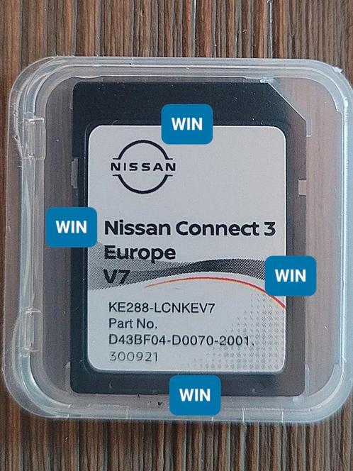 Nissan Connect 3 V7 2022/2023 navi update GRATIS VERZENDING, Computers en Software, Navigatiesoftware, Nieuw, Update, Heel Europa