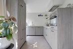 Moderne complete houtkleur keuken +composiet GEDEMONTEERD, Overige kleuren, Overige typen, Ophalen of Verzenden, Zo goed als nieuw
