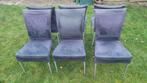 6 eetkamerstoelen, Tuin en Terras, Ophalen, Gebruikt, 2 zitplaatsen