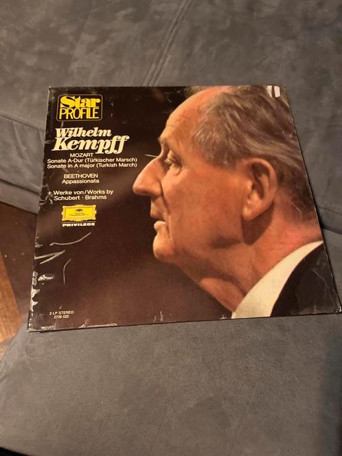 Wilhelm Kempff - Mozart, Beethoven, Schubert, Brahms LP, Cd's en Dvd's, Vinyl | Klassiek, Gebruikt, Classicisme, Kamermuziek, Ophalen