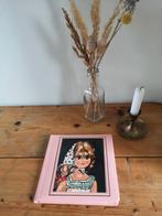 Vintage retro poëzie album roze, Papier, Schets- of Tekenboek, Gebruikt, Ophalen of Verzenden