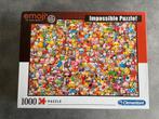 Clementoni Impossible puzzel - Emoji 1000 stukjes), Zo goed als nieuw, Ophalen