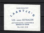 11 Bergen op Zoom ijs en eetsalon LAANTJES, Verzamelen, Suikerzakjes, Ophalen of Verzenden, Nederland
