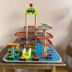 Houten speelgarage, Ophalen, Gebruikt