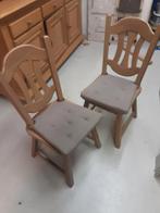 Eiken stoelen, Huis en Inrichting, Ophalen, Gebruikt, Bruin
