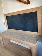 Kindertafel met krijtbord, Kinderen en Baby's, Kinderkamer | Tafels en Stoelen, Gebruikt, Tafel(s) en Stoel(en), Ophalen