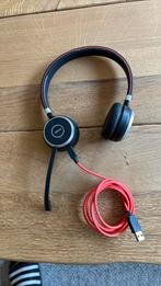 Jabra Evolve 65 UC Stereo Headset - Zo goed als nieuw!, Audio, Tv en Foto, Beats, Zo goed als nieuw, Draadloos, Op oor (supra aural)