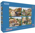 Gibsons - Terry's Waterways - 4x500 stukjes, Ophalen of Verzenden, 500 t/m 1500 stukjes, Nieuw, Legpuzzel