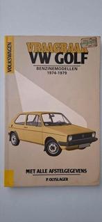 VW Golf-1, Vraagbaak Benzine 1974-1979 ISBN 3100583, Auto diversen, Ophalen of Verzenden