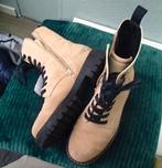 OXMOX VETERLAARS MT 37, Kleding | Dames, Schoenen, Beige, Lage of Enkellaarzen, Ophalen of Verzenden, Zo goed als nieuw