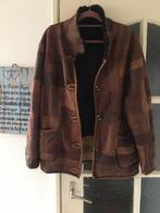 Prachtig leren jas 44/46 gevoerd, Kleding | Dames, Jassen | Winter, Verzenden, Zwart, Maat 42/44 (L), Geen idee