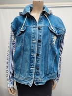 Vintage Clockhouse C&A denim jas maat L 80/90 jaren, Blauw, Maat 42/44 (L), Ophalen of Verzenden, Zo goed als nieuw
