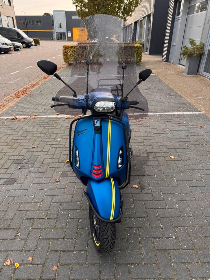 Vespa Sprint 50cc E5 – 2021 – Geel kenteken + veel extra’s, Fietsen en Brommers, Scooters | Vespa, Gebruikt, Vespa S, Maximaal 45 km/u