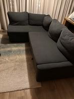 Friheten Hoekbank Slaapbank Donkergrijs, Huis en Inrichting, Ophalen, Gebruikt, Hoekbank, Stof