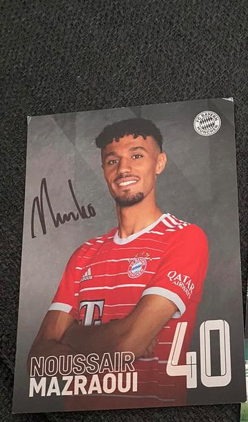 Mazraoui handtekening  beschikbaar voor biedingen