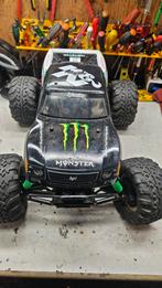 Te koop leuke hpi savage, Hobby en Vrije tijd, Gebruikt, Auto offroad, Ophalen of Verzenden, Schaal 1:8