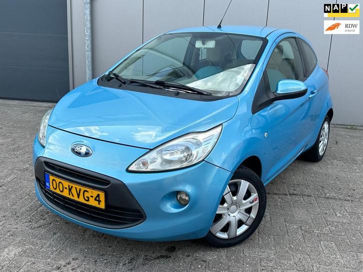 Ford Ka 1.2 Titanium Airco Electrische ramen NAP, Auto's, Ford, Bedrijf, Te koop, Ka, ABS, Airbags, Airconditioning, Boordcomputer