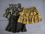 Kinderkleding 3 rokjes maat 134/140, Meisje, Ophalen of Verzenden, Zo goed als nieuw, Jurk of Rok
