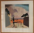 Peter Bastiaanssen - Ode aan Cezanne - Litho, Antiek en Kunst, Kunst | Litho's en Zeefdrukken, Ophalen of Verzenden