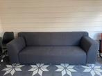 3-zits bank antraciet, Huis en Inrichting, Banken | Bankstellen, Ophalen, Gebruikt, Driepersoons, 75 tot 100 cm