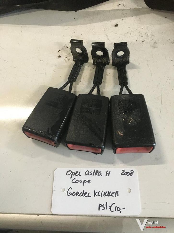 Opel Astra H coupe 2008 1.4 16v  Gordelklikker, Auto-onderdelen, Interieur en Bekleding, Gebruikt, Ophalen of Verzenden